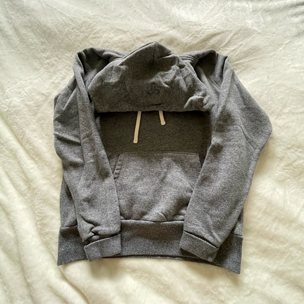 Aritzia Tna panorama cotton blend hoodie in blue/grey in size Medium